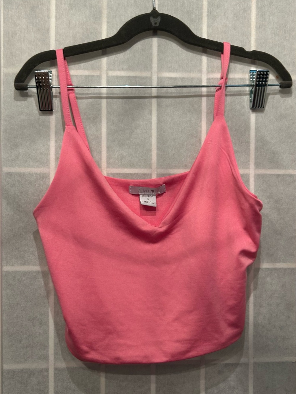 Amisu Pink V-Neck Camisole